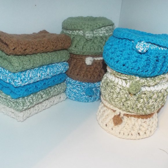 10 pc Handmade Clamshell Spa Set - Picture 10 of 12